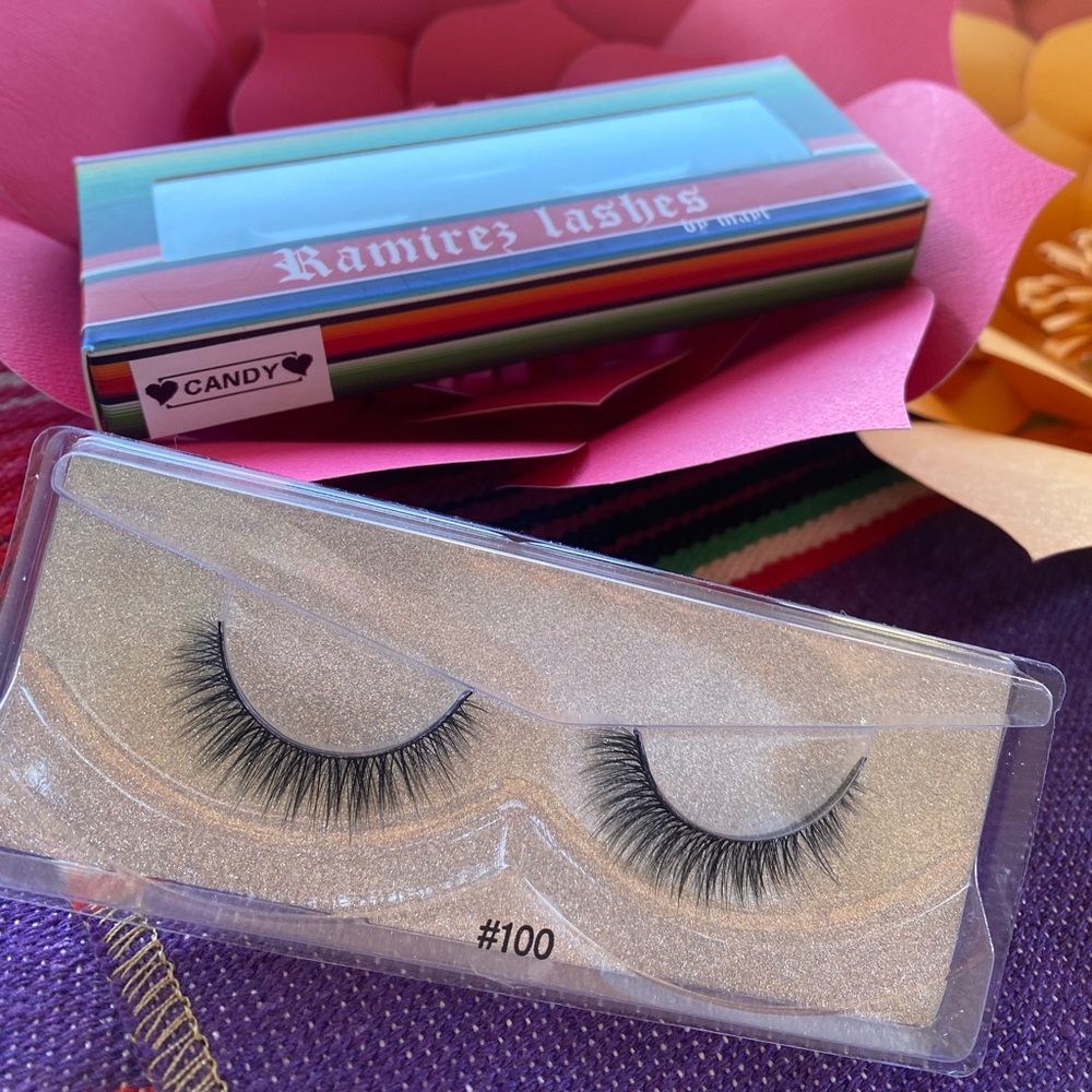 Lashes candy look